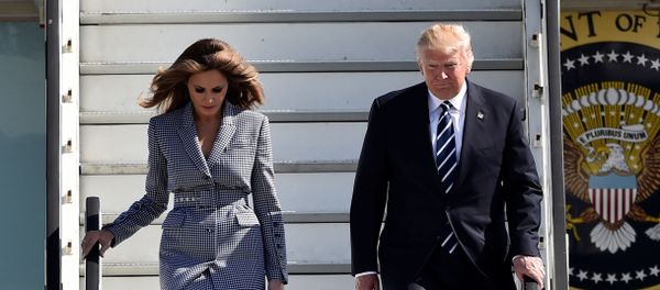 トランプ米大統領と夫人 - Sputnik 日本