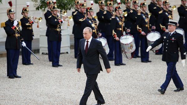 Vladimir Poutine en visite à Paris - Sputnik 日本