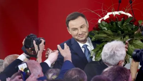 Кандидат в президенты Польши Анджей Дуда - Sputnik 日本