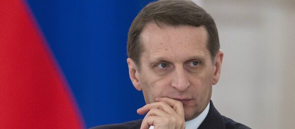 ナルィシキン氏 ナルィシキン氏 - Sputnik 日本