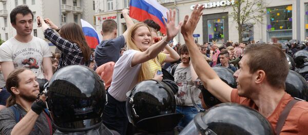 ロシアにおける抗議運動は世界の他の国と変わらない? ロシアにおける抗議運動は世界の他の国と変わらない? - Sputnik 日本