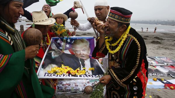 ペルーのシャーマンたちが、トランプ大統領と金正恩氏の和解を願って儀式を行う - Sputnik 日本