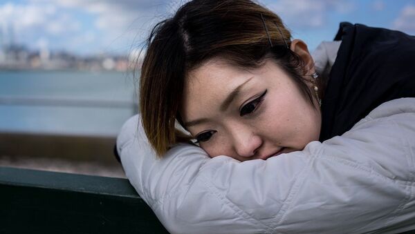 苦しい鬱、女性 - Sputnik 日本