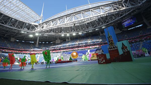 FIFA 会長「サンクトペテルブルクでのコンフェデ杯開会式は素晴らしかった」 - Sputnik 日本