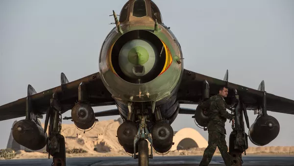シリア軍の戦闘機「スホイ22」(SU-22) - Sputnik 日本