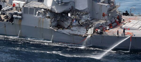 米イージス艦事故で艦長ら処分 「怠りがあった」 米イージス艦事故で艦長ら処分 「怠りがあった」 - Sputnik 日本