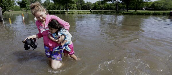 テキサス州が水で洗われる - Sputnik 日本