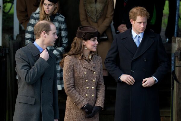 ウィリアム王子、ケンブリッジ公爵夫人キャサリン、ハリー王子 - Sputnik 日本