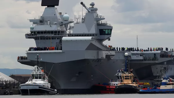 英国海軍の空母「クイーン・エリザベス」 - Sputnik 日本