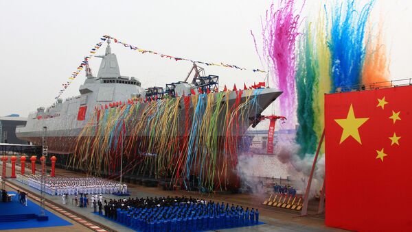 中国　新国産駆逐艦０５５型が進水式 - Sputnik 日本