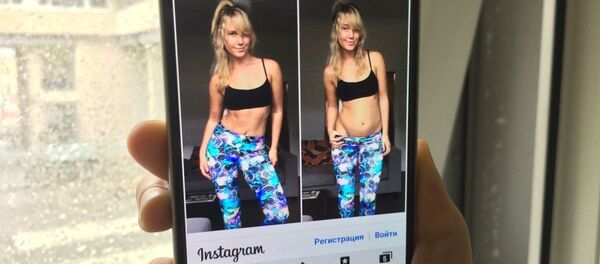 フィットネスブロガー、インスタの理想的な自撮りに隠れたものを暴露 - Sputnik 日本