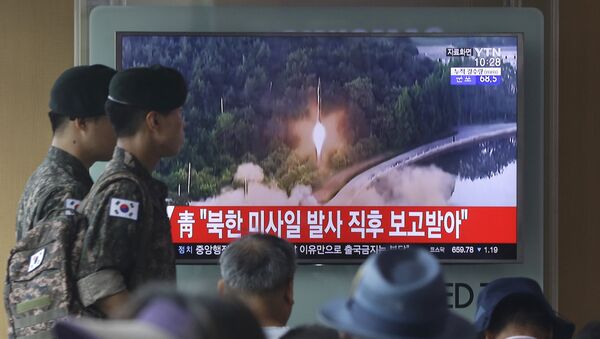 日韓中はこれ以上北朝鮮のミサイル発射を我慢しないトランプ大統領 - Sputnik 日本