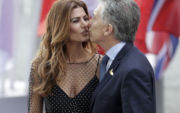 アルゼンチンのマクリ大統領とその妻アワダ夫人 - Sputnik 日本