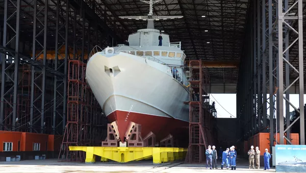 ロシア海軍、最新鋭ミサイル艦「カラクルト」建造へ - Sputnik 日本