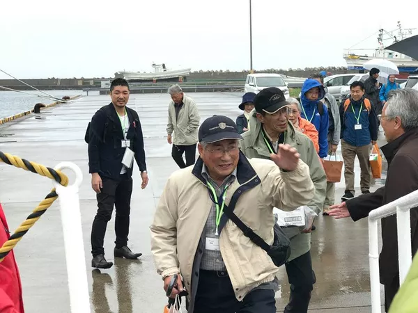 得能さんがシコタン(色丹)島に向かう 2017年 得能さんがシコタン(色丹)島に向かう 2017年 - Sputnik 日本