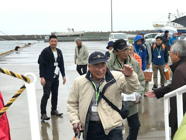 得能さんがシコタン(色丹)島に向かう 2017年 得能さんがシコタン(色丹)島に向かう 2017年 - Sputnik 日本