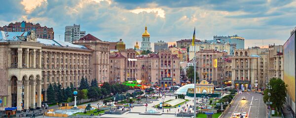 ウクライナ・キエフの独立広場 ウクライナ・キエフの独立広場 - Sputnik 日本