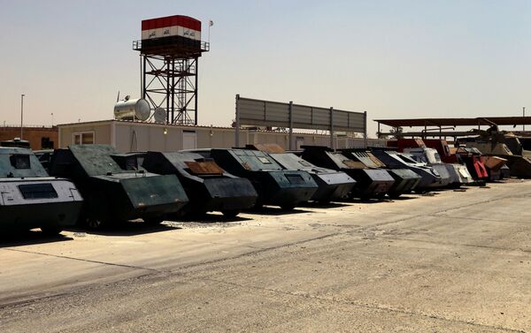 イラク政府、ダーイシュお手製の装甲車両を公開【写真】 - Sputnik 日本