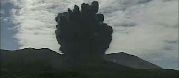 日本の南部で火山の噴火始まる - Sputnik 日本