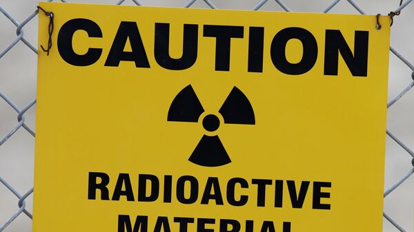 Предупреждающий знак о радиоактивном материале - Sputnik 日本