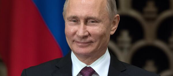 プーチン氏、笑顔 プーチン氏、笑顔 - Sputnik 日本