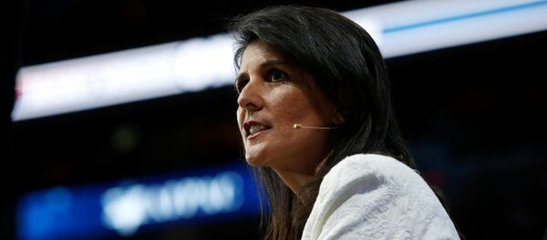 米国のヘイリー国連大使 米国のヘイリー国連大使 - Sputnik 日本