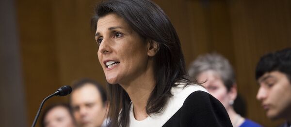 米国のヘイリー国連大使 米国のヘイリー国連大使 - Sputnik 日本