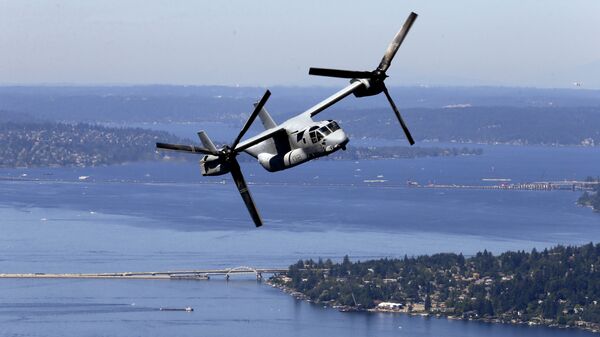 米海兵隊の直離着陸輸送機オスプレイMV-22 - Sputnik 日本
