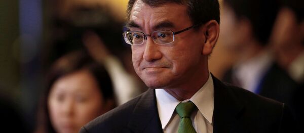 日本の河野太郎外相 日本の河野太郎外相 - Sputnik 日本