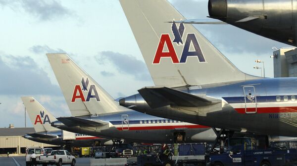 Самолеты авиакомпании American Airlines в аэропорте Майами - Sputnik 日本