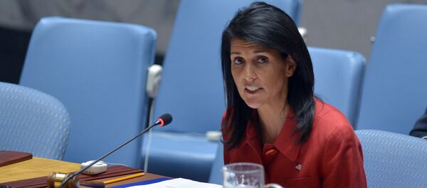 米国のヘイリー国連大使 - Sputnik 日本