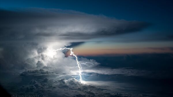 雷と稲妻の写真 - Sputnik 日本