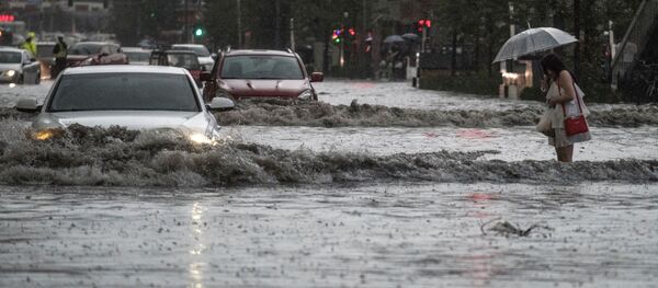 豪雨 豪雨 - Sputnik 日本