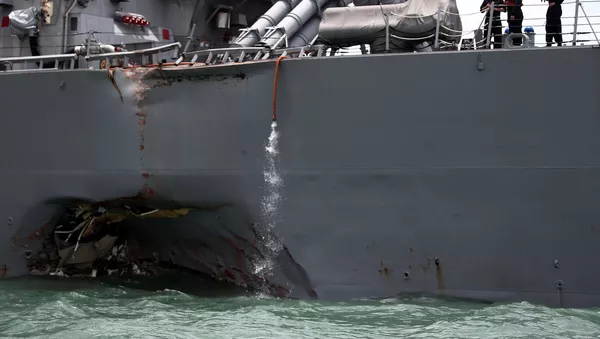 米海軍、イージス艦「ジョン・Ｓ・マケイン」 - Sputnik 日本