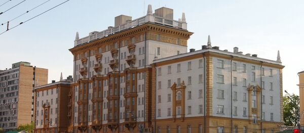 在モスクワアメリカ大使館 在モスクワアメリカ大使館 - Sputnik 日本