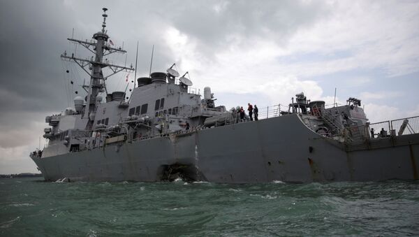 米イージス艦事故　米海軍が第７艦隊司令官解任方針　メディア情報 - Sputnik 日本