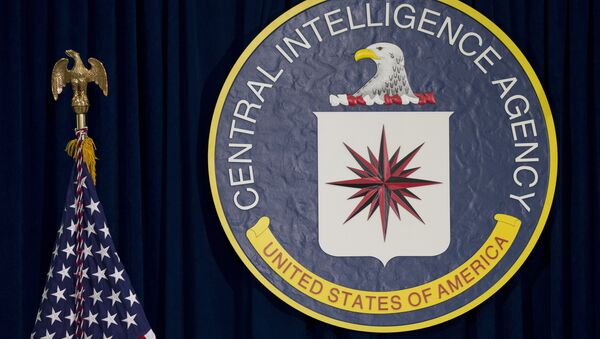 This April 13, 2016 file photo shows the seal of the Central Intelligence Agency at CIA headquarters in Langley, Virginia.  - Sputnik 日本