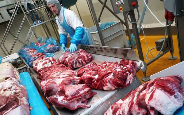 ロシアの大手精肉企業ミラトルグの肉 - Sputnik 日本