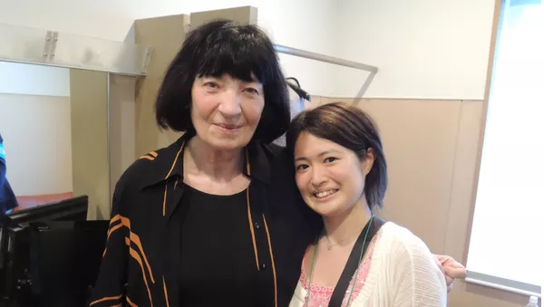 ヴィルサラーゼ先生と惠藤さん
