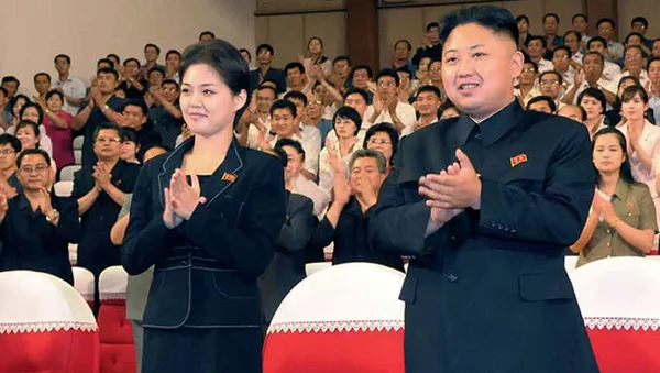 朝鮮中央通信が正恩氏夫人の初単独動静報道　中国芸術団の公演観覧 - Sputnik 日本