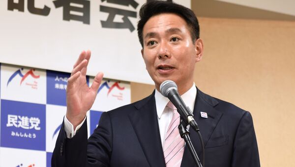 前原誠司氏　 民進党の新代表に選出 - Sputnik 日本
