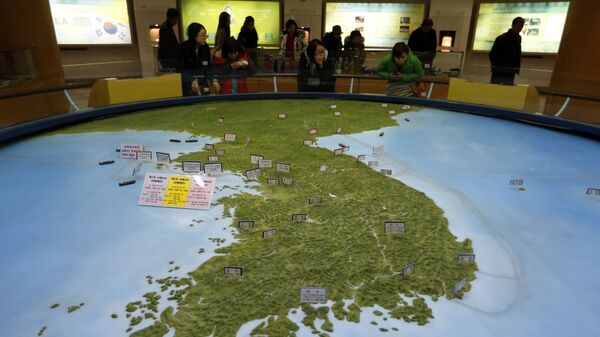 朝鮮半島の地図 - Sputnik 日本