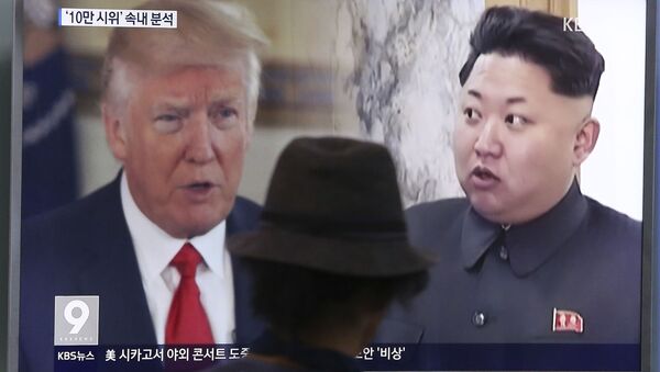北朝鮮問題で「効果あるのは一つだけ」とトランプ氏 - Sputnik 日本