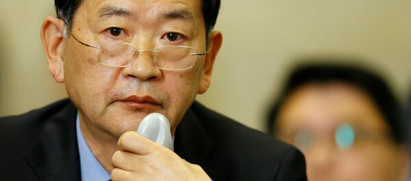 北朝鮮の韓大成駐ジュネーブ国際機関代表部大使 北朝鮮の韓大成駐ジュネーブ国際機関代表部大使 - Sputnik 日本