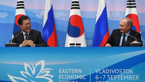文大統領とプーチン大統領 - Sputnik 日本