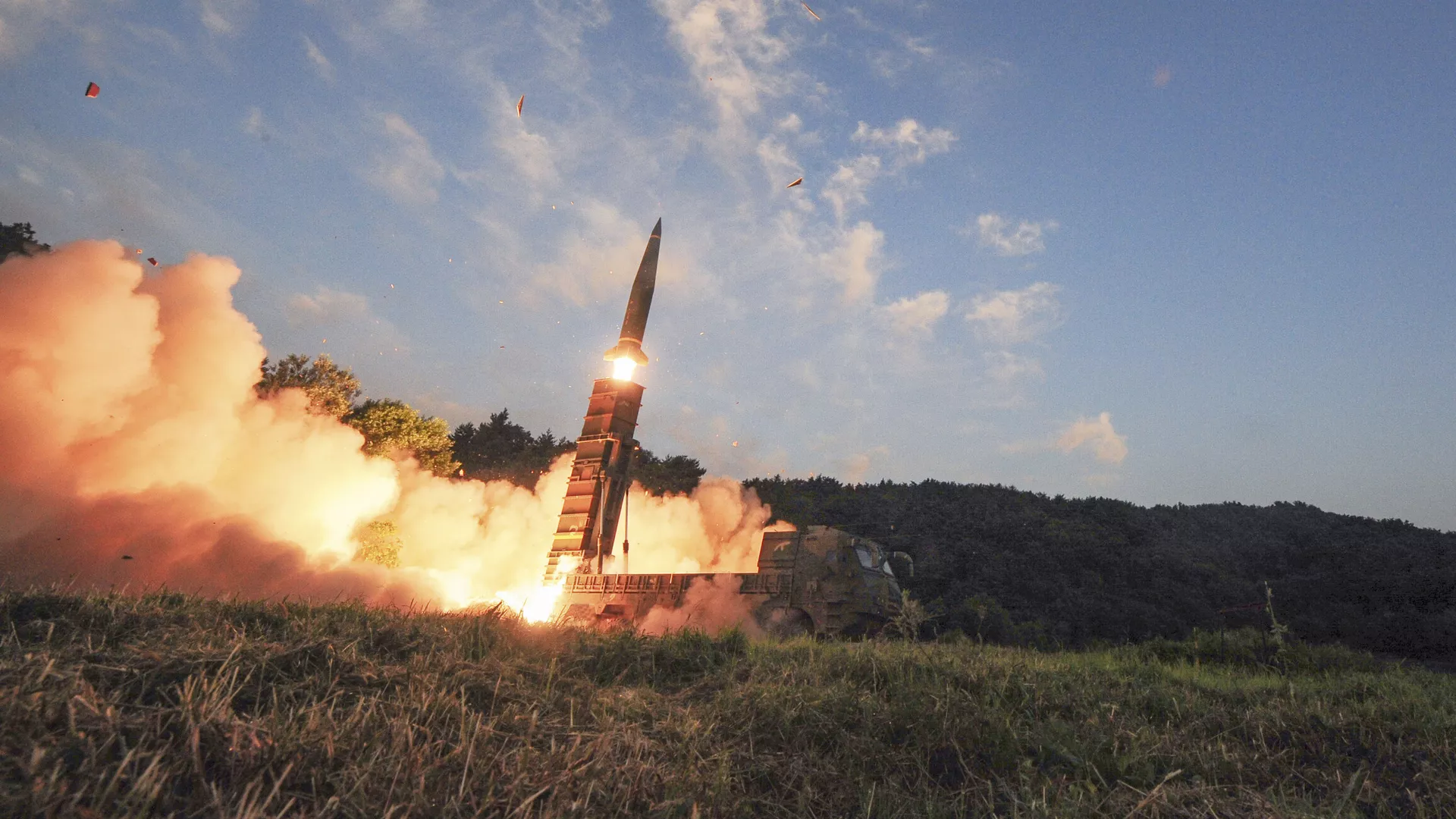 韓国軍の弾道ミサイル「玄武-2」 