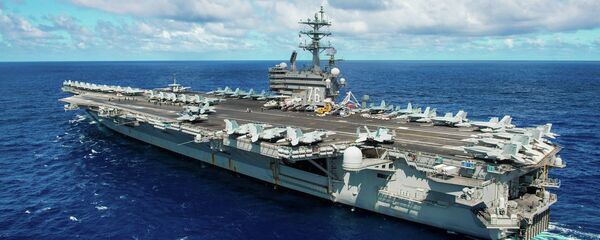 原子力空母「ロナルド・レーガン」 - Sputnik 日本