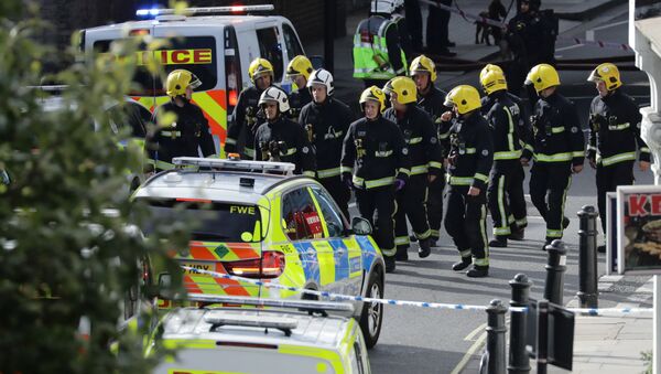 ロンドン地下鉄の爆発はテロ＝警察当局 - Sputnik 日本