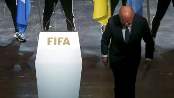 再選からわずか４日　FIFAのブラッター会長辞任 - Sputnik 日本