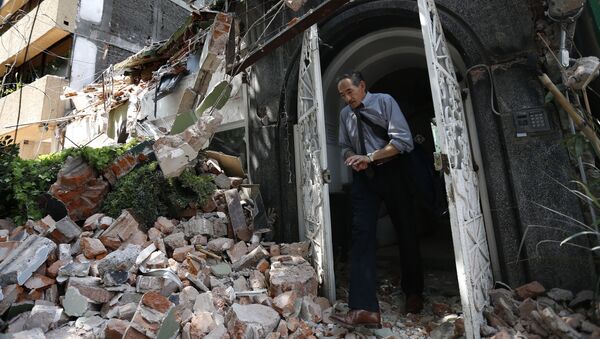 19日に発生した地震のメキシコでの被害 - Sputnik 日本